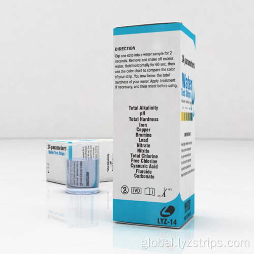 Drinking Water Test Kit 14 way drinking water quality testing strips Supplier